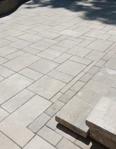 Paver Patio and Steps