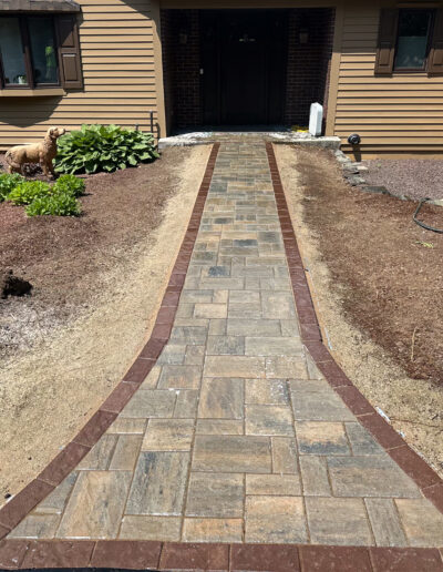 Hilltown Hardscapes Paver Walkway