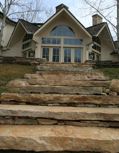 Longmeadow South Bay Quartzite Natural Stone Steps