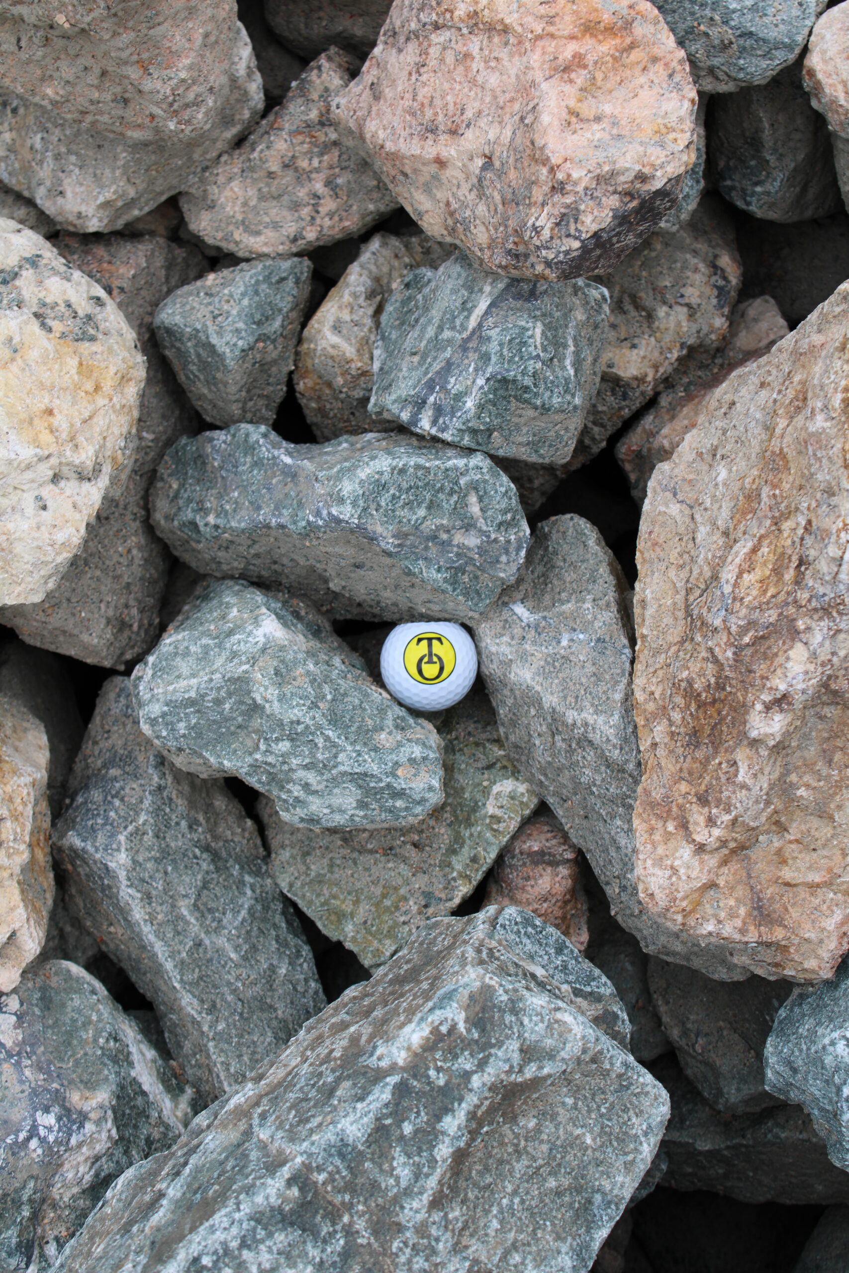 Steel Blue Stone detail